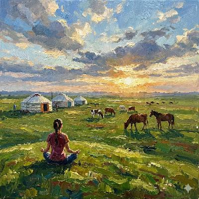 深度冥想练习：海拉尔的风与篝火 E.39