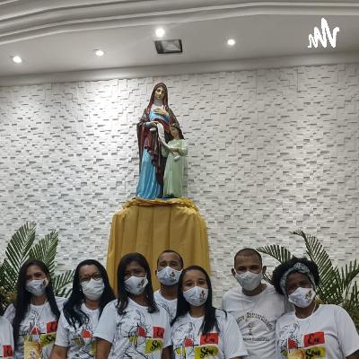 Homens Orando com Maria