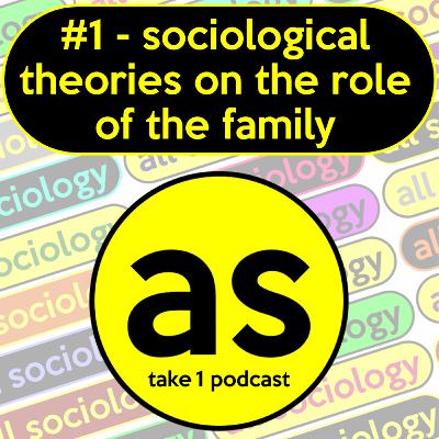 #1: Sociological theories on the role of the family #1: Sociological theories on the role of the family