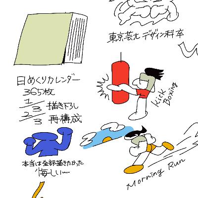 ep.003：〈ゲスト〉青山希望さん（前編） デザイナーが描く「アートブック」のための絵。