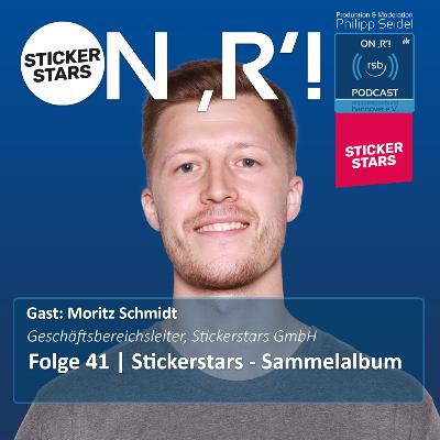 Folge 41 | Stickerstars Sammelalbum mit Moritz Schmidt