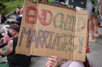 Child brides a huge global problem