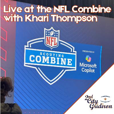 Live at the NFL Combine with Khari Thompson Live at the NFL Combine with Khari Thompson