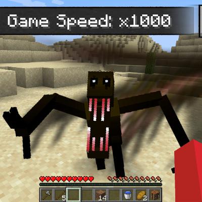 I Played Horror Minecraft At 100x Speed I Played Horror Minecraft At 100x Speed