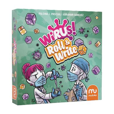 Wirus! Roll & Write – wyturlajmy sobie szczepionkę