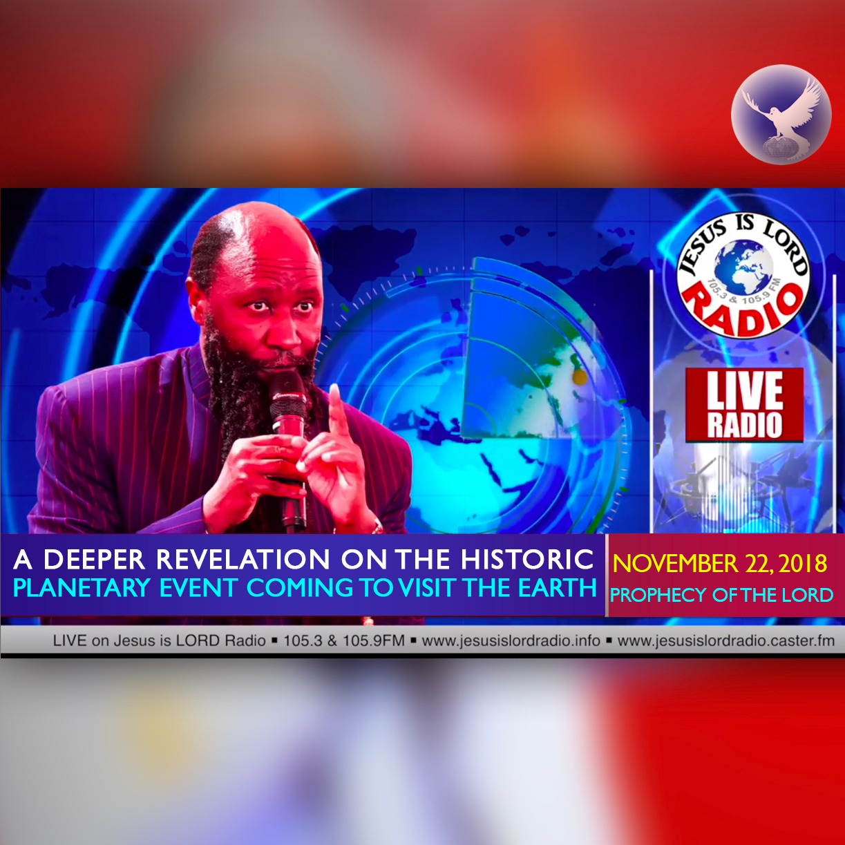 EPISODE 229 - 22NOV2018 - A DEEPER REVELATION ON THE HISTORIC PLANETARY EVENT COMING TO VISIT THE EARTH - PROPHET DR. OWUOR episode artwork