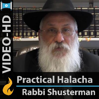 Practical Halachah: Sechitah on Shabbat