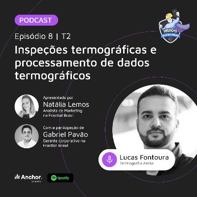Inspeções termográficas e processamento de dados termográficos