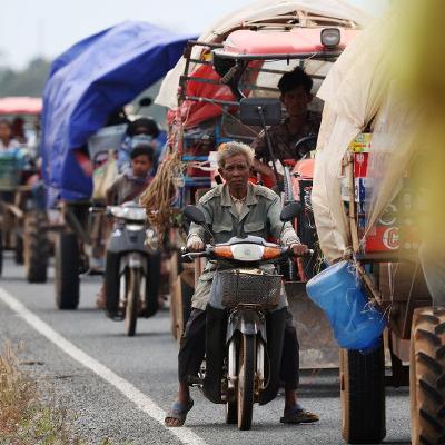 Thai-Cambodian border clashes force thousands of Cambodians to flee unsafe evacuation camps again