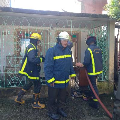 No se lamentan pérdidas de vidas en Incendio de grandes proporciones en Camajuaní