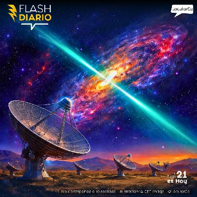 Un telescopio africano detecta el “láser” más lejano del universo Un telescopio africano detecta el “láser” más lejano del universo