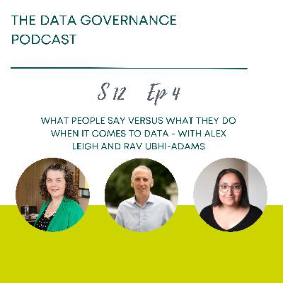 What People Say Versus What They do When it Comes to Data What People Say Versus What They do When it Comes to Data