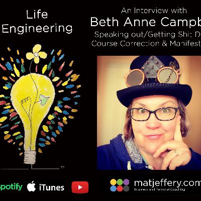 #011 – Beth Anne Campbell – Speaking out, Course Correction, Getting Shit Done, Manifestation.
