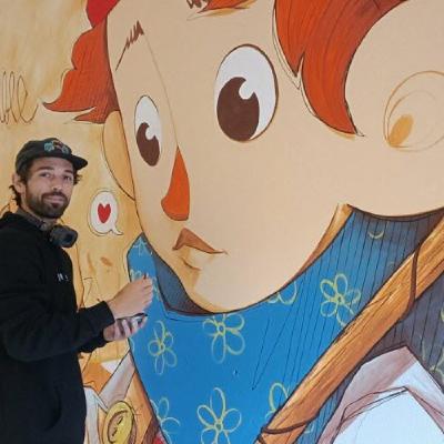 BEN CAILLOUS / STREET ART / PEINTURE / STREET ART CITY