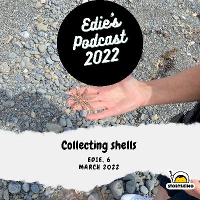 Collecting shells – by Edie, 6