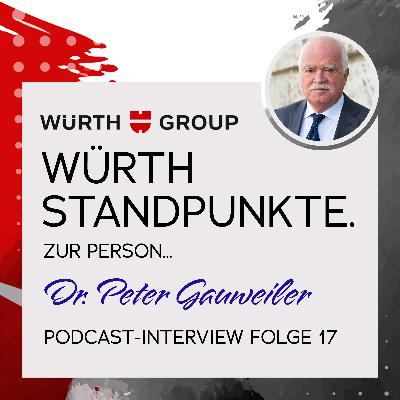 Würth Standpunkte. Zur Person Dr. Peter Gauweiler Würth Standpunkte. Zur Person Dr. Peter Gauweiler