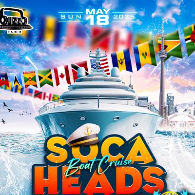 SOCA HEADS Boat Cruise 2025 Live Audio (BUZZB X JR CRUIZA)