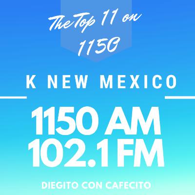 Top 11 on 1150 November 20th 2020 New Mexico Music Countdown