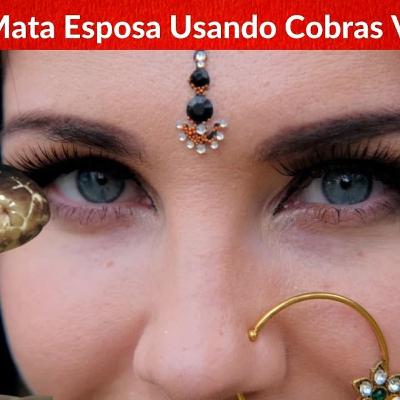 Marido mata esposa usando cobras venenosas