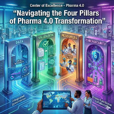 Navigating the Four Pillars of Pharma 4.0 Transformation