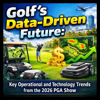 #474 Monday, January 19 | Golf’s Data-Driven Future: Key Technology and Operations Trends from the 2026 PGA Show