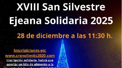 Abiertas las inscripciones para la San Silvestre ejeana