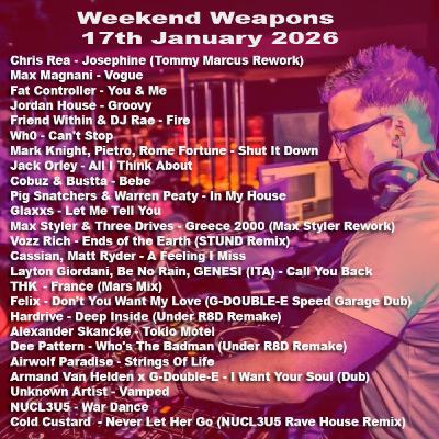 Episode 65: Weekend Weapons 17th January 2026