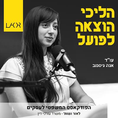 עונה 3 פרק 6 - הליכי הוצאה לפועל עו"ד אנה ניסנוב
