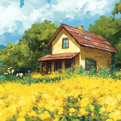 Podcast ngủ | Giữa cánh đồng hoa cải | Giúp thư giãn, ngủ ngon, xoa dịu căng thẳng