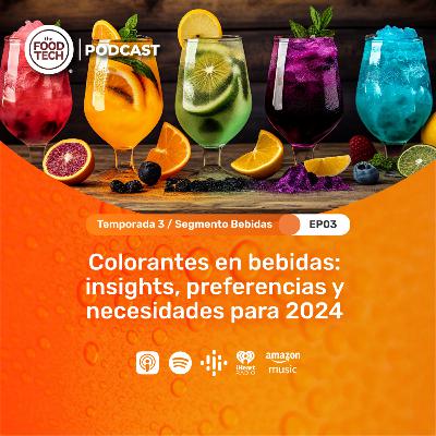 T3:E3 Colorantes en bebidas: insights, preferencias y necesidades para 2024