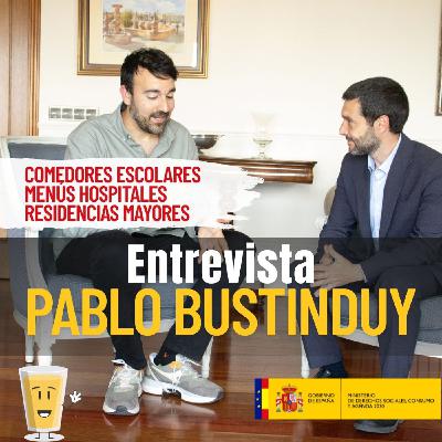 De los comedores escolares a los menús de residencias y hospitales. Entrevista al Ministro Bustinduy De los comedores escolares a los menús de residencias y hospitales. Entrevista al Ministro Bustinduy