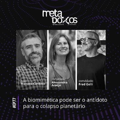 EP77 - A biomimética pode ser o antídoto para o colapso planetário, com Fred Gelli e Alessandra Araújo