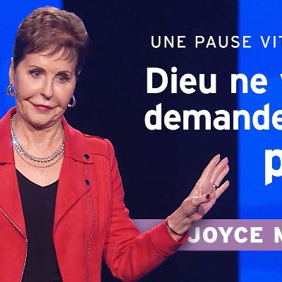 La pression des autres n’est pas la voix de Dieu | Pause vitaminée avec Joyce La pression des autres n’est pas la voix de Dieu | Pause vitaminée avec Joyce