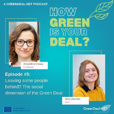 #5: Leaving some people behind? The social dimension of the Green Deal