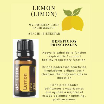 DOTERRA ACEITE ESENCIAL DE LIMON CON PACHI DOTERRA ACEITE ESENCIAL DE LIMON CON PACHI