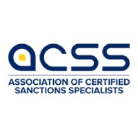 Association of Certiﬁed Sanctions Specialists