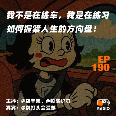 EP190-我不是在练车，我是在练习如何握紧人生的方向盘
