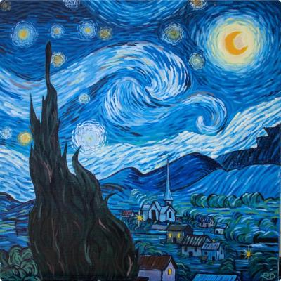 Noche estrellada.