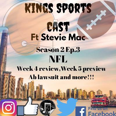 Season 2 Ep 4 review week 4/ Preview week 5, Ab lawsuit and more