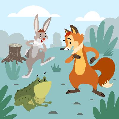 The Fox, the Hare, and the Toad have an Argument-Storytelling Podcast for Kids:E329