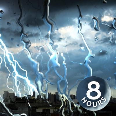 Şimşek ve Yıldırım Yatıştırıcı Yağmur Fırtınası Sesi (8 saat)