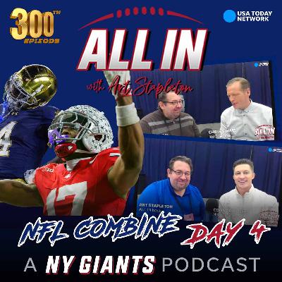 NFL Combine Day Four: NBC Sports' Chris Simms & Connor Rogers join the show to celebrate episode 300 NFL Combine Day Four: NBC Sports' Chris Simms & Connor Rogers join the show to celebrate episode 300