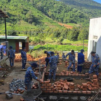 Tiêu điểm - Khánh Hòa thần tốc dựng lại nhà cho dân sau lũ trong “Chiến dịch Quang Trung” Tiêu điểm - Khánh Hòa thần tốc dựng lại nhà cho dân sau lũ trong “Chiến dịch Quang Trung”