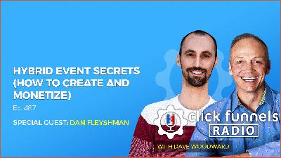 Hybrid Event Secrets (How to Create and Monetize) - Dan Fleyshman - CFR #487