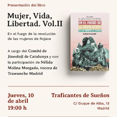 Presentación del libro Mujer, vida y libertad (Vol. II)