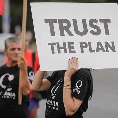Trust the plan? Trust the plan?