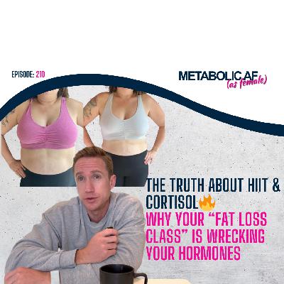 THE TRUTH ABOUT HIIT & CORTISOL🔥 Why Your "Fat Loss Class" Is Wrecking Your Hormones