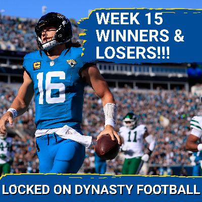 Biggest WINNERS and LOSERS from Week 15 | Trevor Lawrence SHINES! Biggest WINNERS and LOSERS from Week 15 | Trevor Lawrence SHINES!