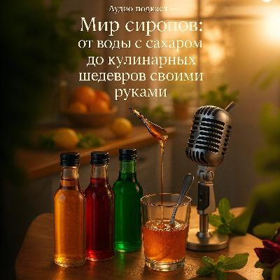 Аудио подкаст- Мир сиропов: от воды с сахаром до кулинарных шедевров своими руками Аудио подкаст- Мир сиропов: от воды с сахаром до кулинарных шедевров своими руками