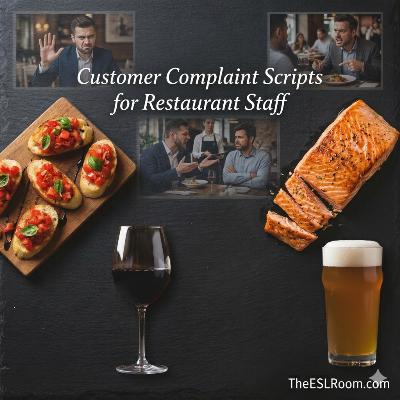 Customer Complaint Scripts for Restaurant Staff (Word-for-Word) Customer Complaint Scripts for Restaurant Staff (Word-for-Word)